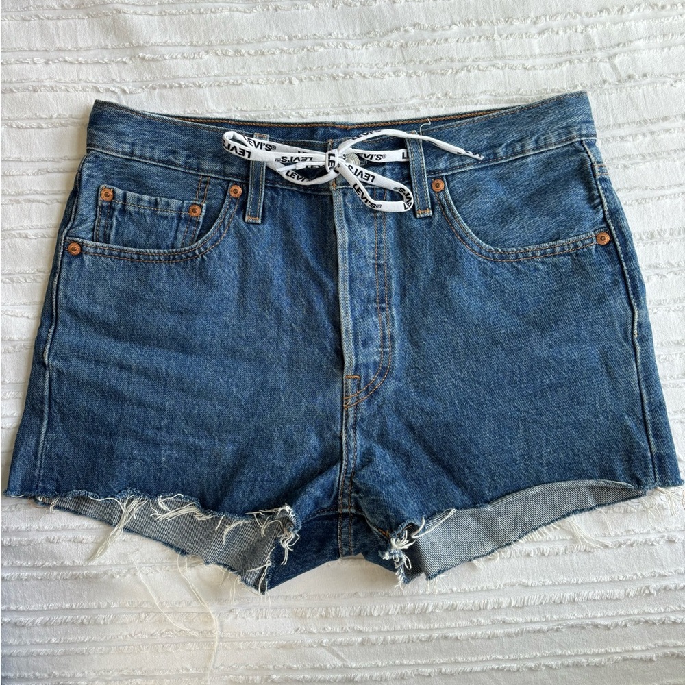 Levi’s 501 High Waist Cutoff Jean Shorts